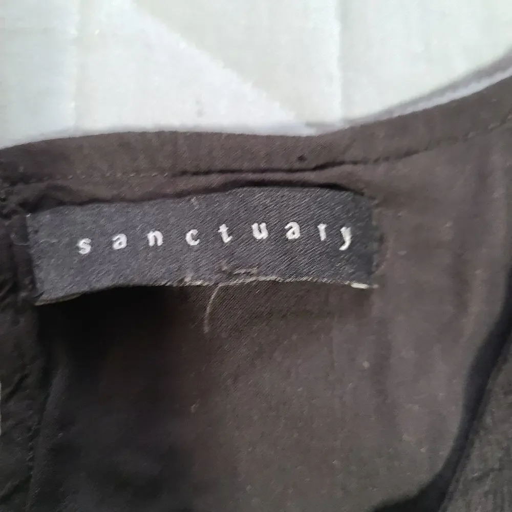 Sanctuary black sheath